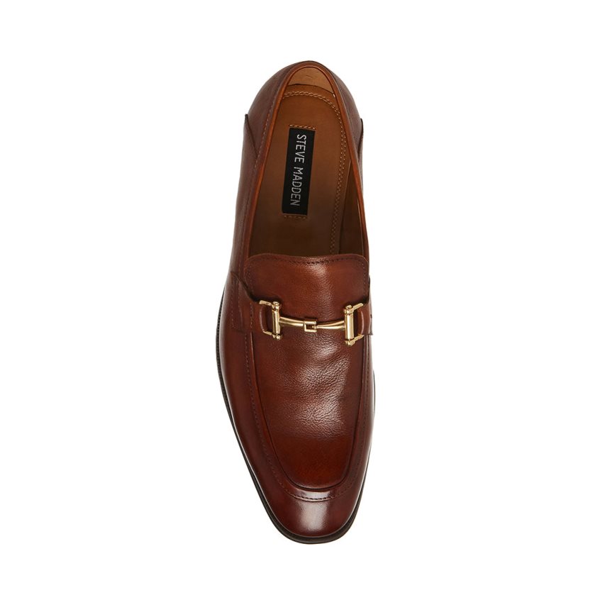 Loafers Steve Madden Archee Cuero Hombre Marrones Oscuro | ES YJ1932